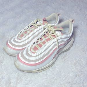 NIKE AIR MAX 97 PINK & WHITE🤍 (Size 8 Women)